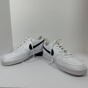 Nike Mens Court Vision Low NN DH2987-101 White Casual Shoes Sneakers Size 13